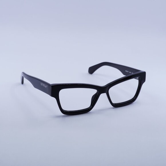🕶️ New Off-White OERJ077 STYLE 77 1000 Eyeglasses - Black Frame 55mm - Picture 4 of 10